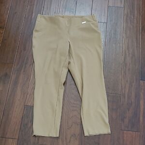 Rafaella Tan Pullon Ankle Pants size 1X